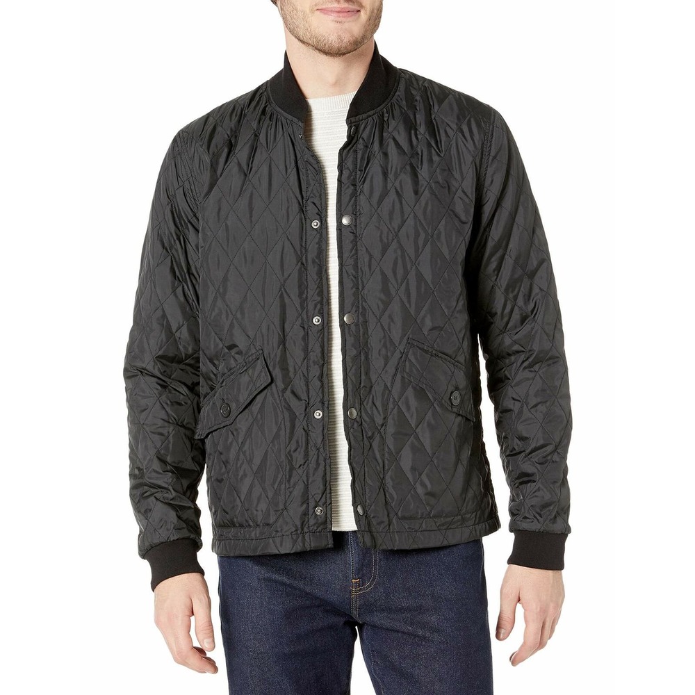 Cole Haan Signature Men's 3-In-1 Anorak with Removable Hood Medium Black